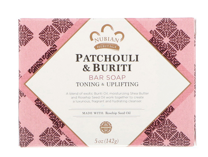 Nubian Heritage Soap Patchouli & Buriti 5 oz - BPolished Beauty Supply