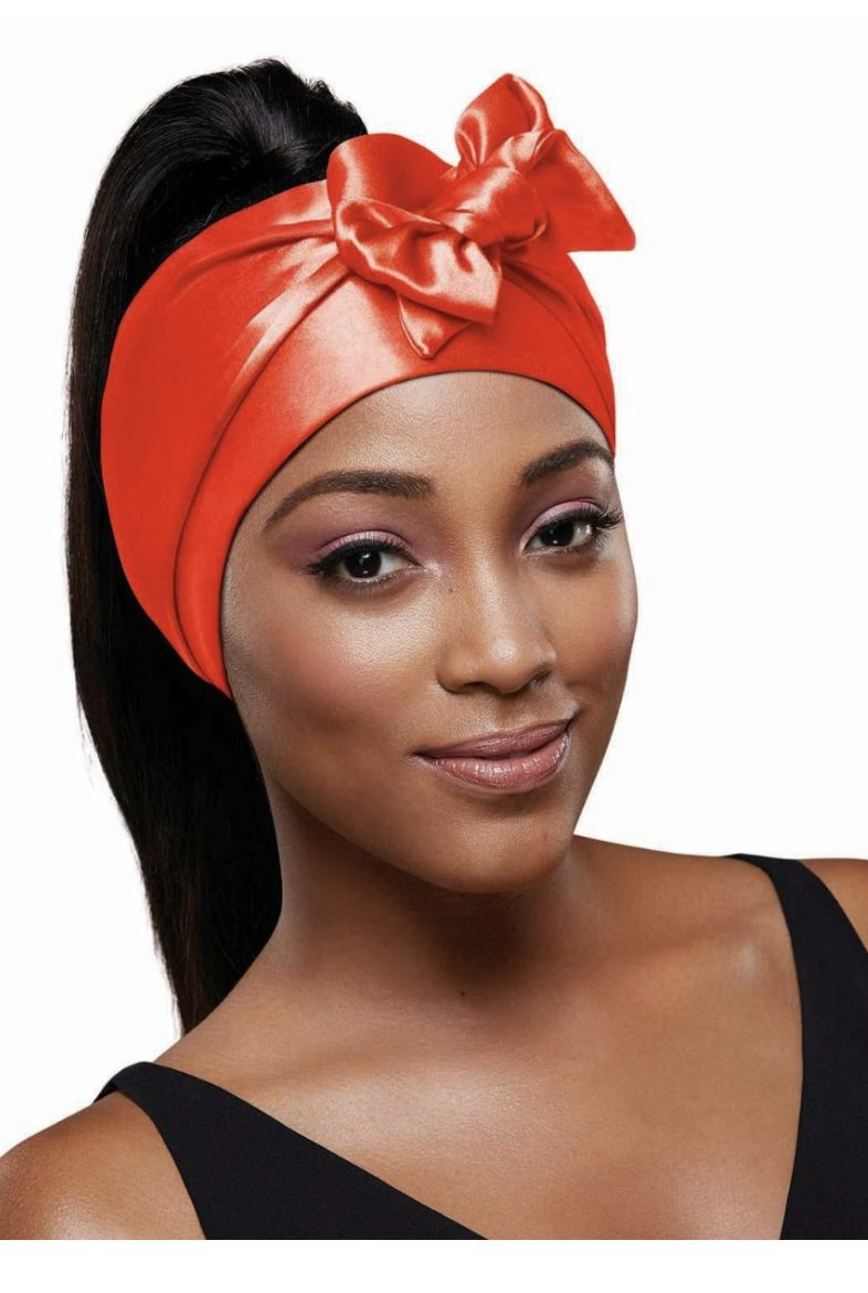 RED Silky Satin Edge Scarf 60x4 - BPolished Beauty Supply