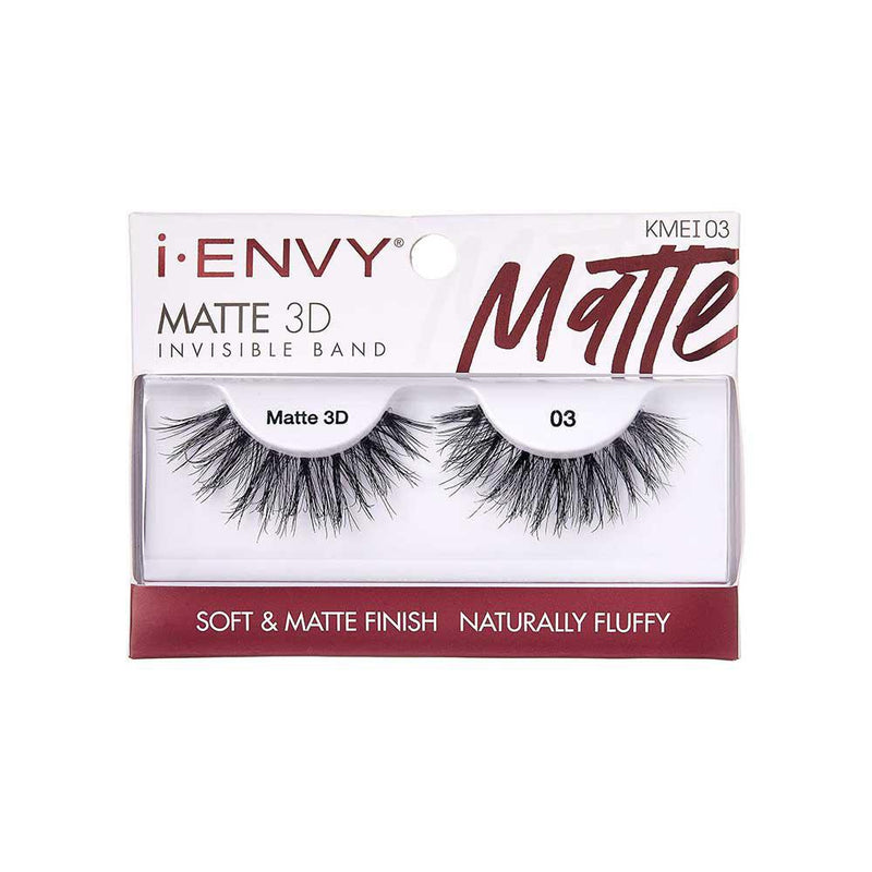 iEnvy by Kiss Matte 3D Lashes - BPolished Beauty Supply