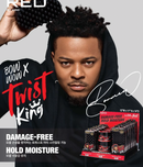 Red by Kiss Styler Fixer Twist Curl Gel X Bow Wow Soft Hold 6oz - BPolished Beauty Supply