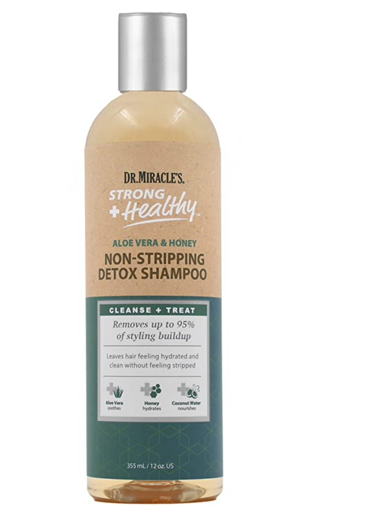 Dr. Miracle's Strong + Healthy Non-Stripping Detox Shampoo 12 - BPolished Beauty Supply