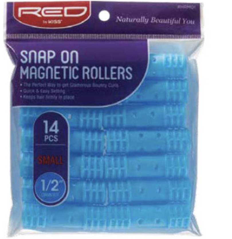 RED Snap On Magnetic Rollers - BPolished Beauty Supply