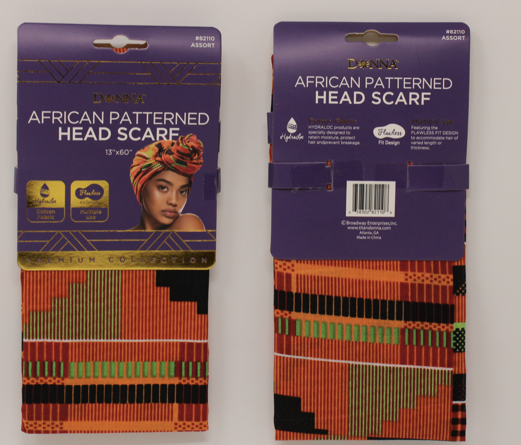 Donna African Head Scarf #82110 - BPolished Beauty Supply