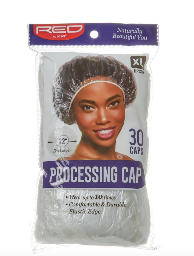 Red Kiss Processing Cap XL 30 pcs #HPC02 - BPolished Beauty Supply