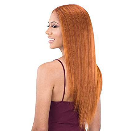 Shake N Go Organique Synthetic Lace Front Wig - LIGHT YAKY STRAIGHT 24" (30) - BPolished Beauty Supply