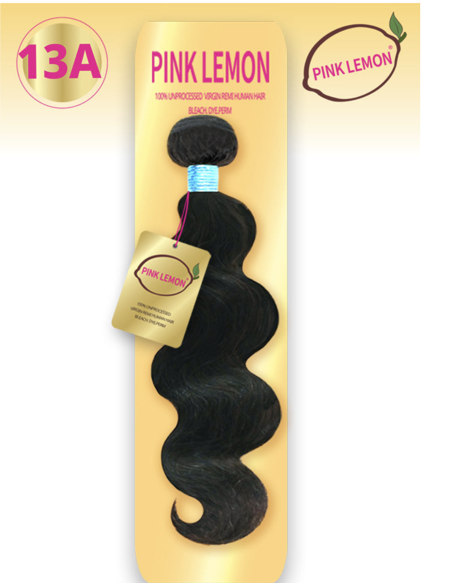 13A Pink Lemon Brazilian Bundle Body Wave - BPolished Beauty Supply