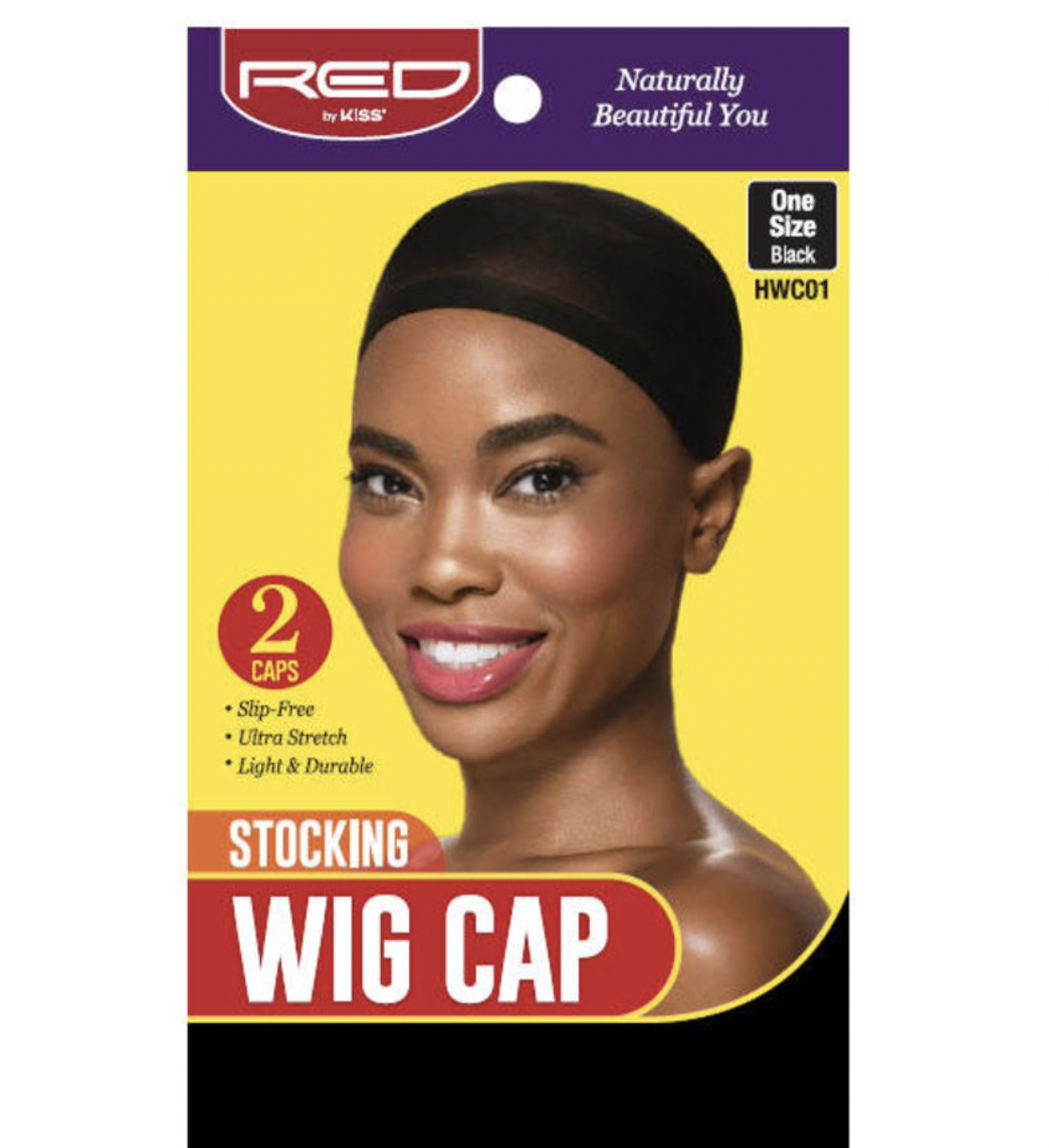 RED 2 PC Wig Cap - BPolished Beauty Supply