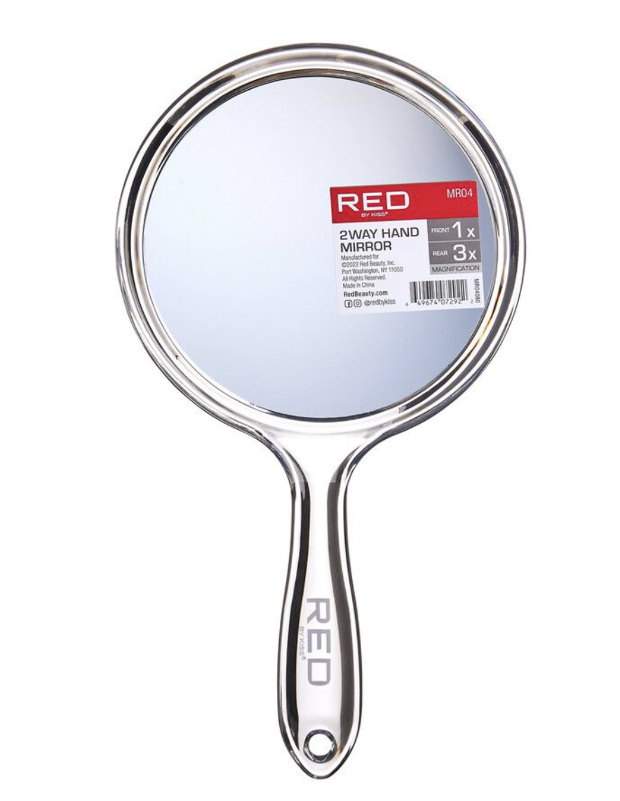 RED TV 2 Way Hand Mirror #MR04 - BPolished Beauty Supply
