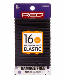 RED Elastic Band 16/ct, #HEB05 - BPolished Beauty Supply