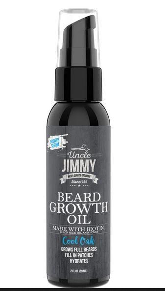 Uncl Jimmy Beard Growth Oil 2 fl oz - BPolished Beauty Supply