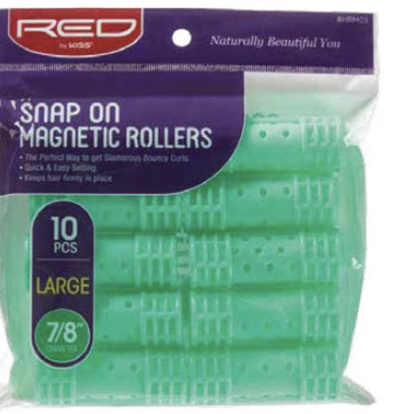 RED Snap On Magnetic Rollers - BPolished Beauty Supply