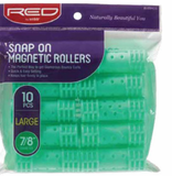 RED Snap On Magnetic Rollers - BPolished Beauty Supply