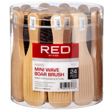 RED Hard Mini Wave Boar Brush BR36J - BPolished Beauty Supply