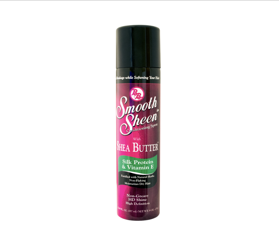 Bronner Brothers Smooth Sheen with Shea Butter Conditioning Spray 9oz - BPolished Beauty Supply