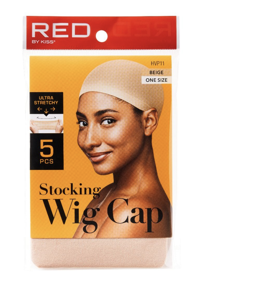 Red 5 PCS Stocking Wig Cap - BPolished Beauty Supply