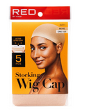 Red 5 PCS Stocking Wig Cap - BPolished Beauty Supply