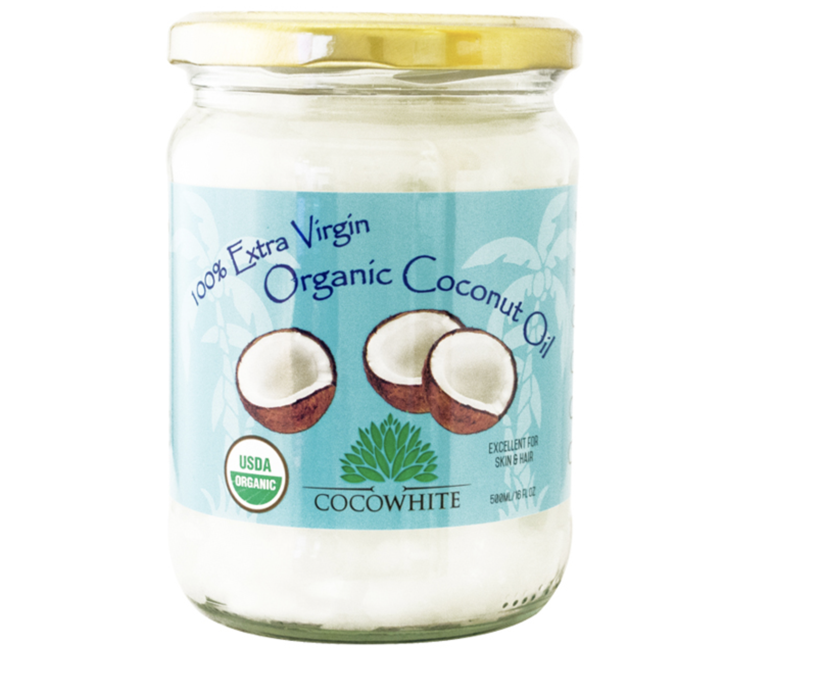 Cosmethings 100% Extra Virgin Organic Coconut Oil 15 oz - BPolished Beauty Supply