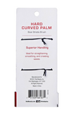 Red Professional Hard Curved Brush #BOR12 - BPolished Beauty Supply