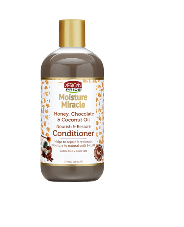 African Pride Honey, Chocolate & Coconut Oil Conditioner (12 oz 16 oz) - BPolished Beauty Supply
