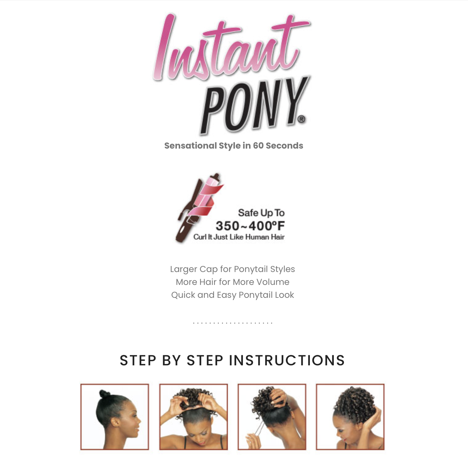 Sensationnel Instant Pony - Ocean Wave 18 & 30" - BPolished Beauty Supply