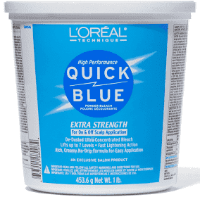 L'Oreal Quick Blue Extra Strength Powder Bleach (1 oz & 16 oz) - BPolished Beauty Supply
