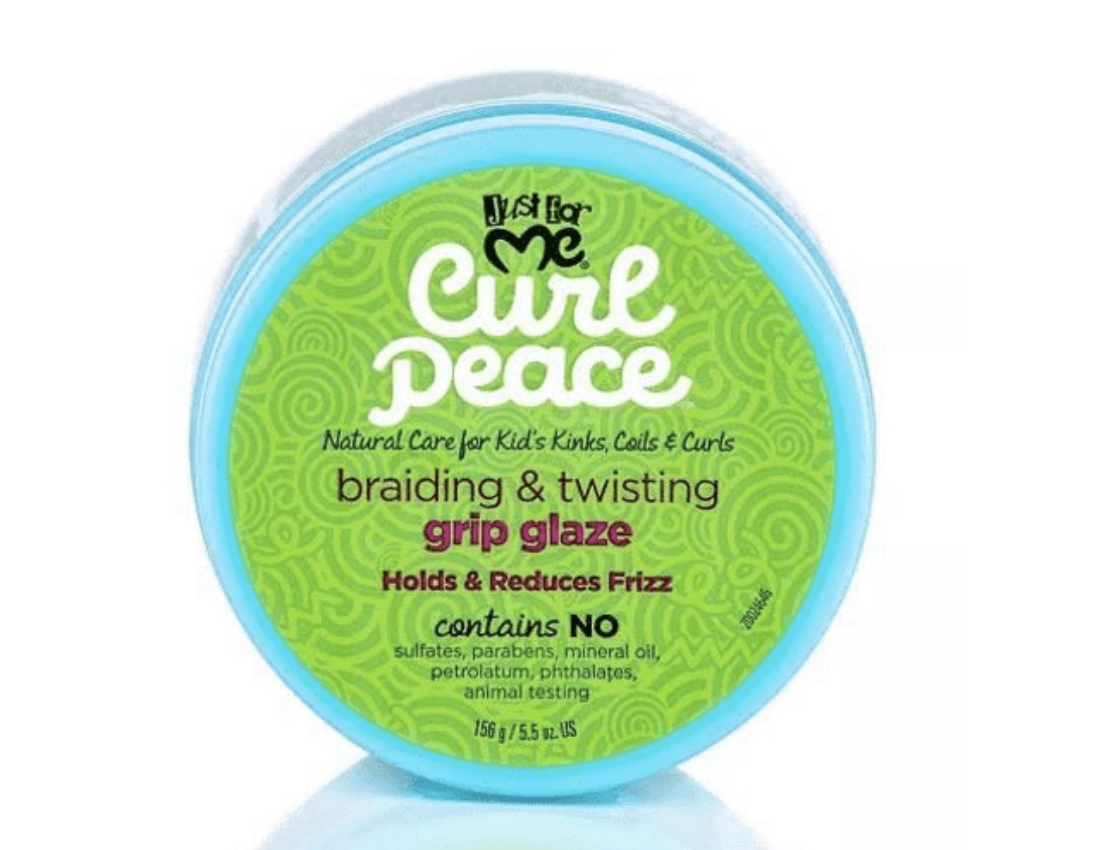 Just for Me Curl Peace Braiding & Twisting Grip Glaze 5.5 oz - BPolished Beauty Supply