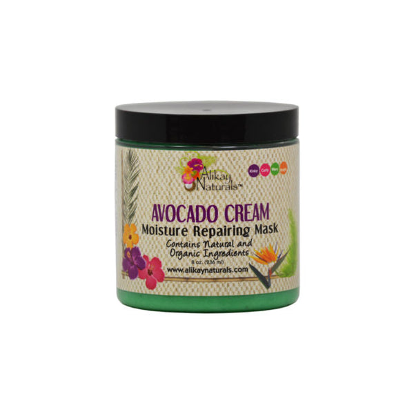 Alikay Naturals Avocado Cream Moisture Repairing Hair Mask (8 oz). - BPolished Beauty Supply