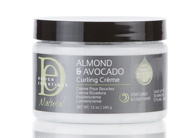 Design Essentials Natural Almond & Avocado Curling Cream 12 oz - BPolished Beauty Supply