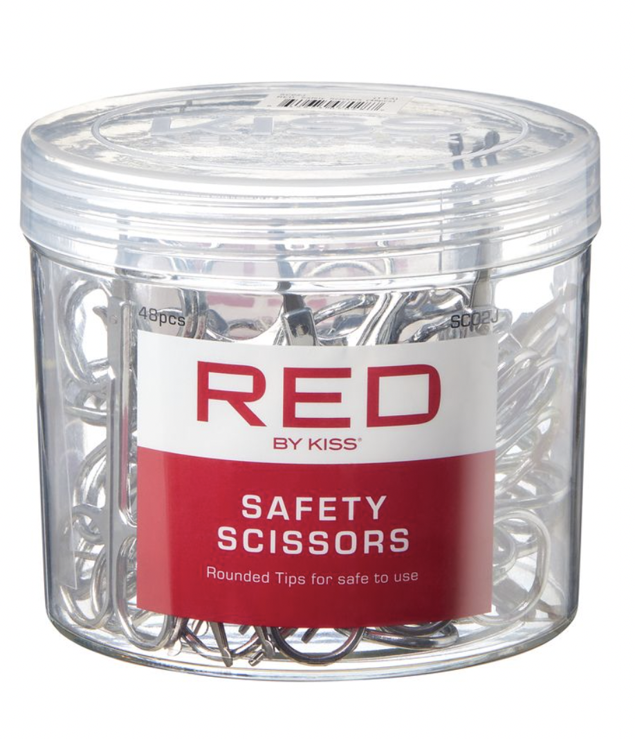 RED Safety Scissors #SC02J - BPolished Beauty Supply