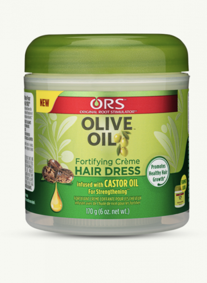 ORS Olive Oil Fortifying Creme Hair Dress, 6 oz - BPolished Beauty Supply