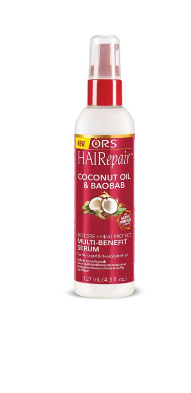 ORS Coconut oil & Baobab Multi-Benefit Serum 4.3 fl oz - BPolished Beauty Supply