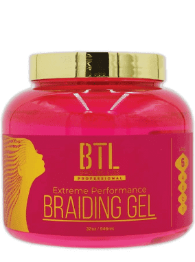 BTL Braid Gel Extreme Pink (8 oz & 15 oz) - BPolished Beauty Supply