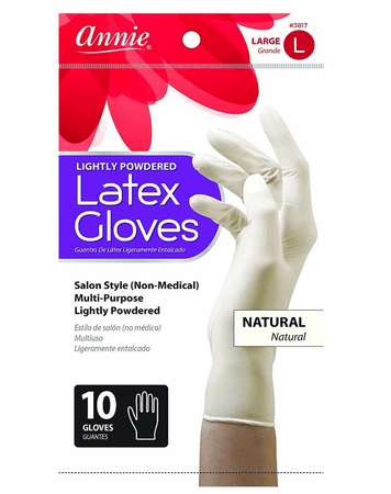 Annie Latex Glove Powder Free (10 ct) - BPolished Beauty Supply