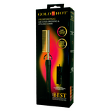 Gold 'n Hot Professional 24k Gold Pressing and Styling Comb #299 - BPolished Beauty Supply