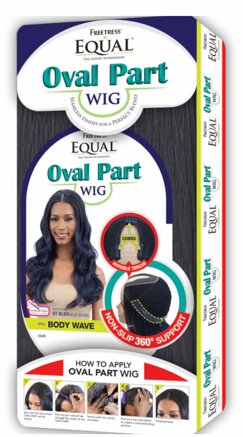 Shake N Go Freetress Oval Part Wig - Body Wave - BPolished Beauty Supply