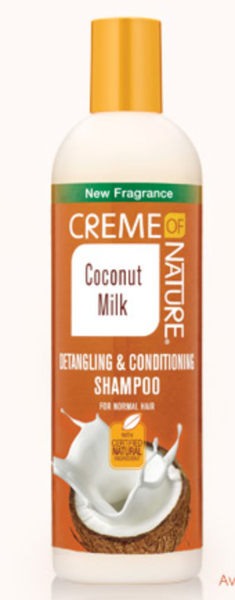 Creme of Nature Shampoo Coconut Milk  12 oz - BPolished Beauty Supply