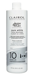 Clairol Soy 4 Plex Pure White Creme Developer 10 Volume 16 oz - BPolished Beauty Supply