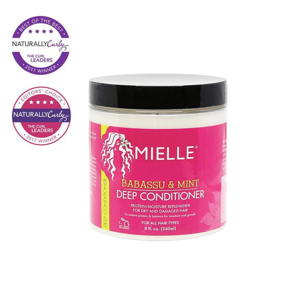 Mielle Organics Babassu Oil & Mint Deep Conditioner (8 oz.) - BPolished Beauty Supply