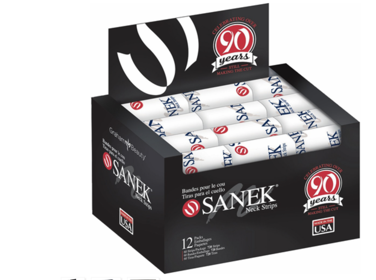 Graham Sanek Neck Strips 6 Packs #7405 - BPolished Beauty Supply
