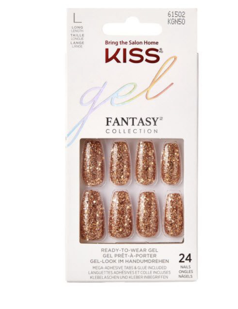 Kiss Gel Fantasy Press On Nails - BPolished Beauty Supply
