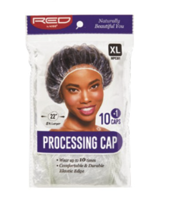 Red Kiss Processing Cap XL (10 ct + 1) - #HPC01 - BPolished Beauty Supply