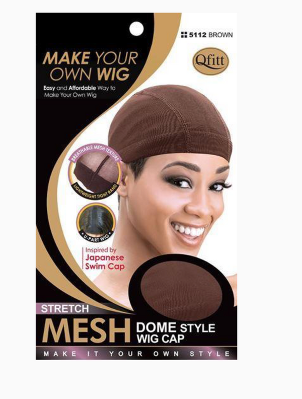 M&M Strech Mesh Dome Style Wig Cap - BPolished Beauty Supply