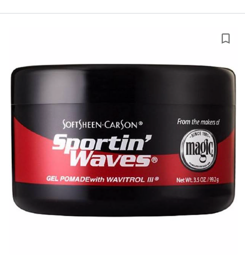 Sportin Wave Pomade with Wavitrol III 3.5 oz - BPolished Beauty Supply