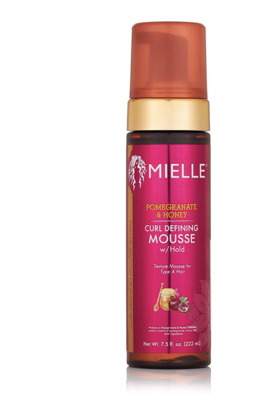 Mielle Organics Honey & Pomegranate Curl Defining Mousse 7.5 oz - BPolished Beauty Supply