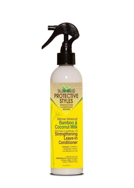 Taliah Waajid Protective Styles Intense Moisture™ Bamboo And Coconut Milk Strengthening Leave-in Conditioner 8 oz - BPolished Beauty Supply