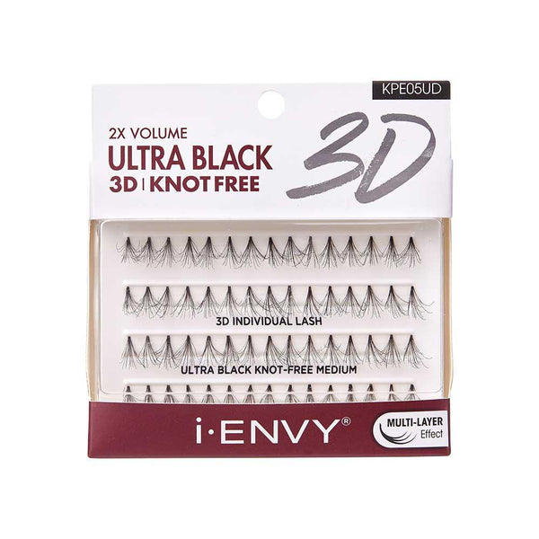 Kiss iEnvy  3D Individual KF Ultrablack #kPE05UD - BPolished Beauty Supply