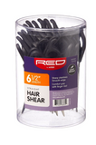 Red Kiss Straight Hair Shear 6 1/2 #HSCB01 - BPolished Beauty Supply