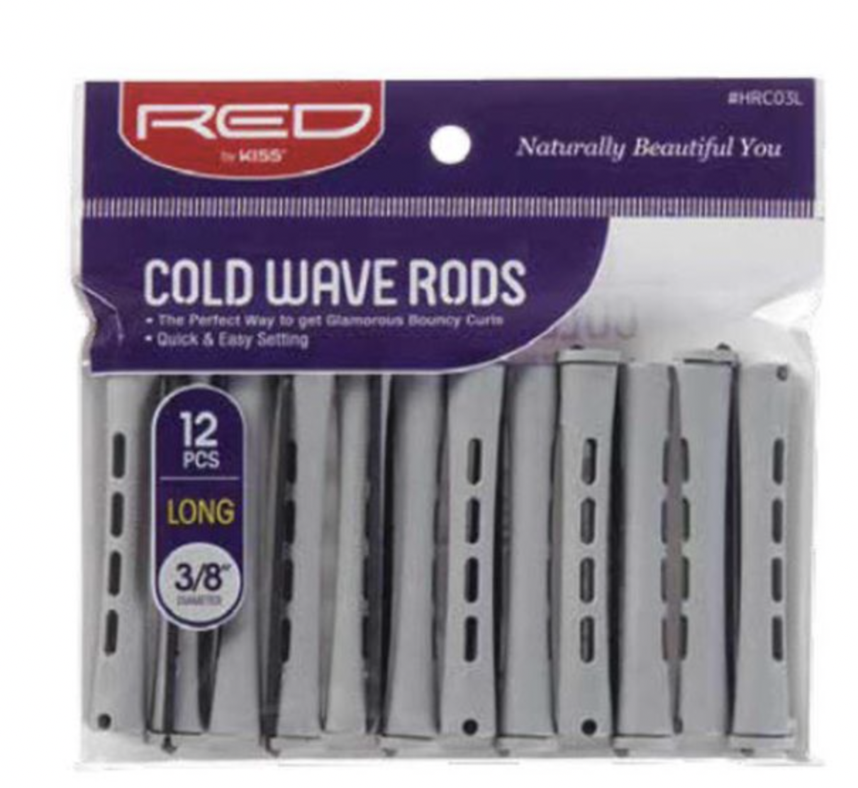 RED Kiss Cold Wave Rods - BPolished Beauty Supply