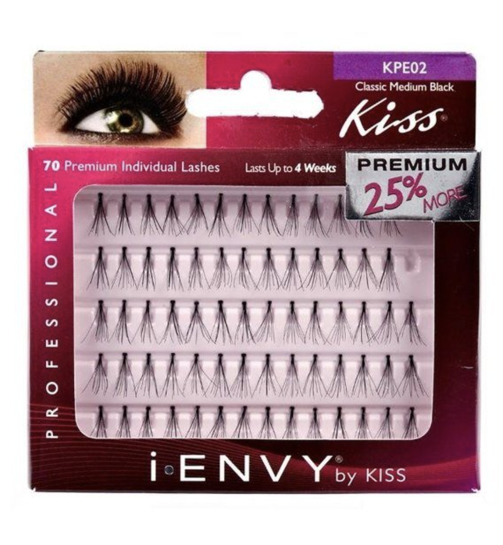 Kiss iEnvy Classic Flare Medium 70 pc KPE02 - BPolished Beauty Supply
