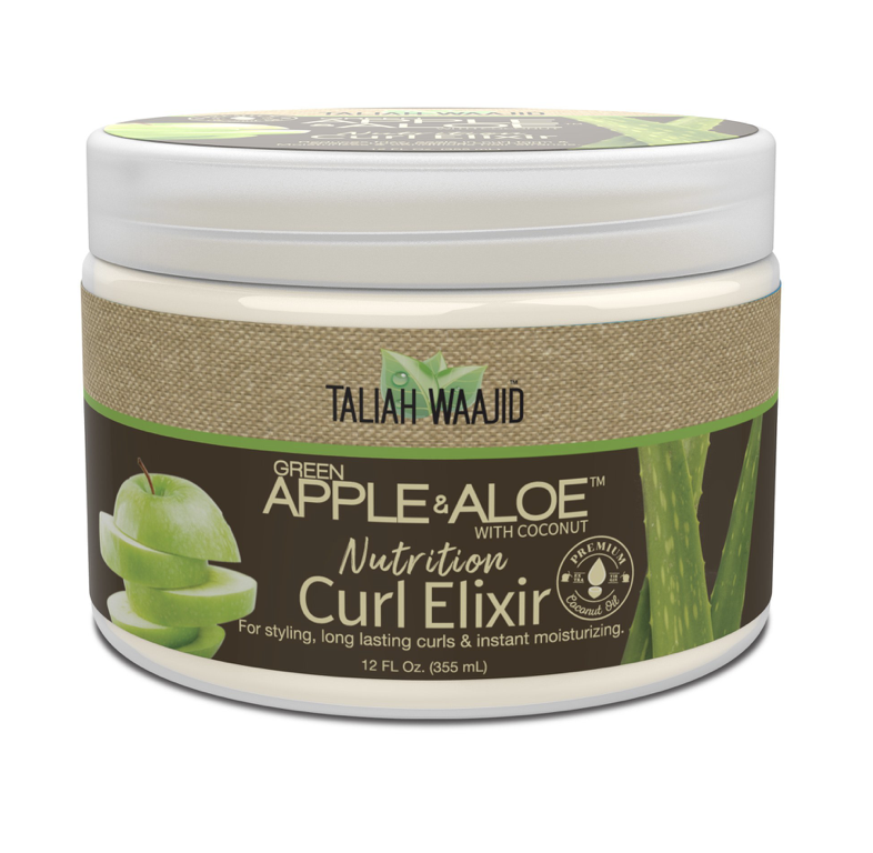 Taliah Waajid Green Apple & Aloe Curl Elixir (12 oz.) - BPolished Beauty Supply